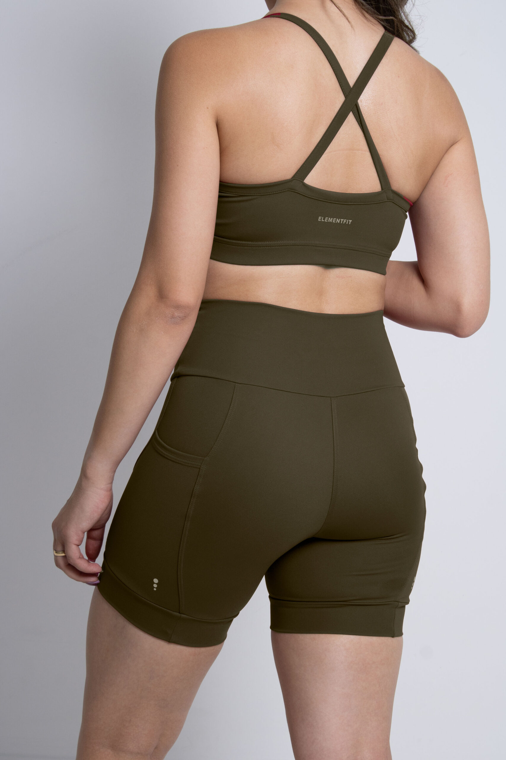 Short Compressão Corrida Pro Racing Com Bolsos