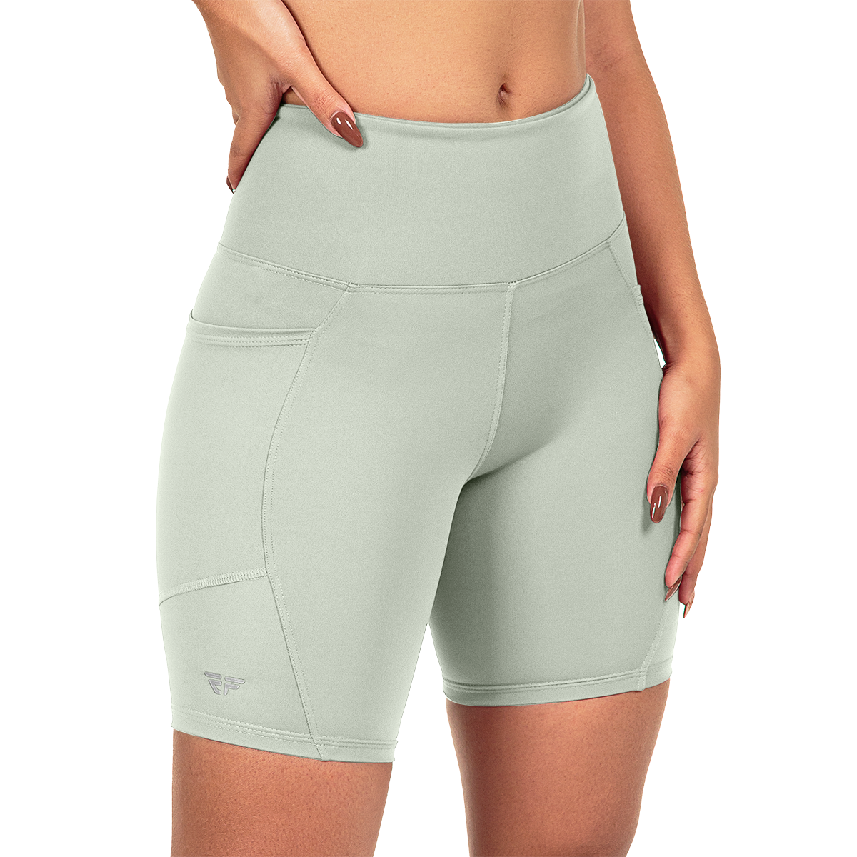 Short Com Bolso Para Corrida Academia Feminino Compressão
