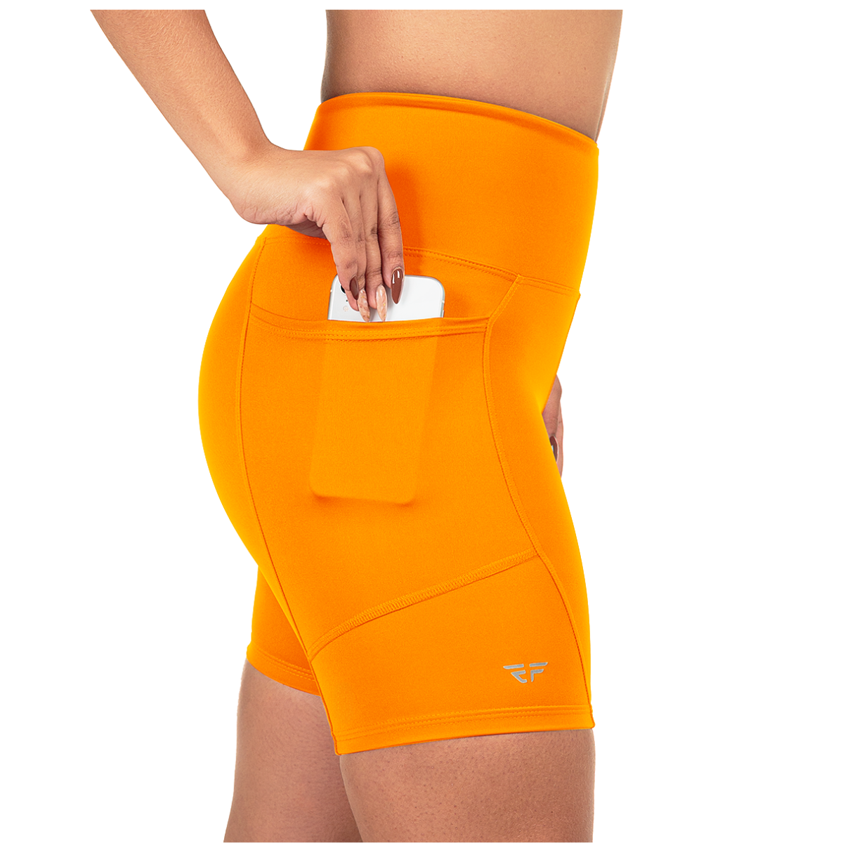 Short Com Bolso Para Corrida Academia Feminino Compressão