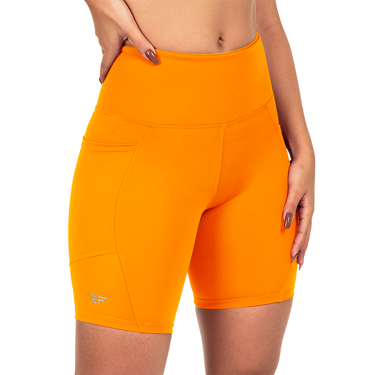 Short Com Bolso Para Corrida Academia Feminino Compressão